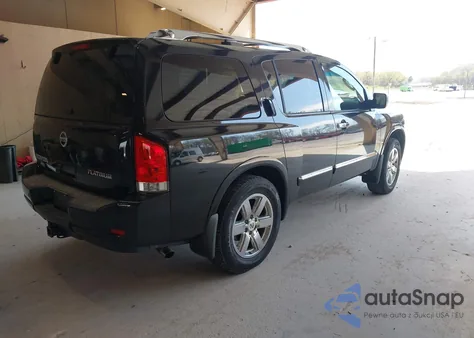 2010 Nissan Armada Platinum from USA, damaged, VIN 5N1AA0NE5AN606481